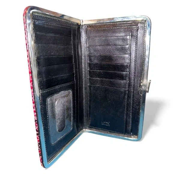 Lodis Snakeskin Pattern Wallet - Picture 2 of 9